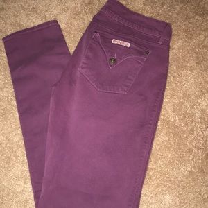 Purple Hudson skinny jeans 29
